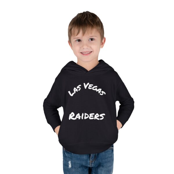 Toddler Fleece Hoodie - Las Vegas Raiders Design