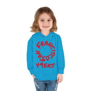 Toddler 49ers Fleece Hoodie - Cozy NFL Football Gear