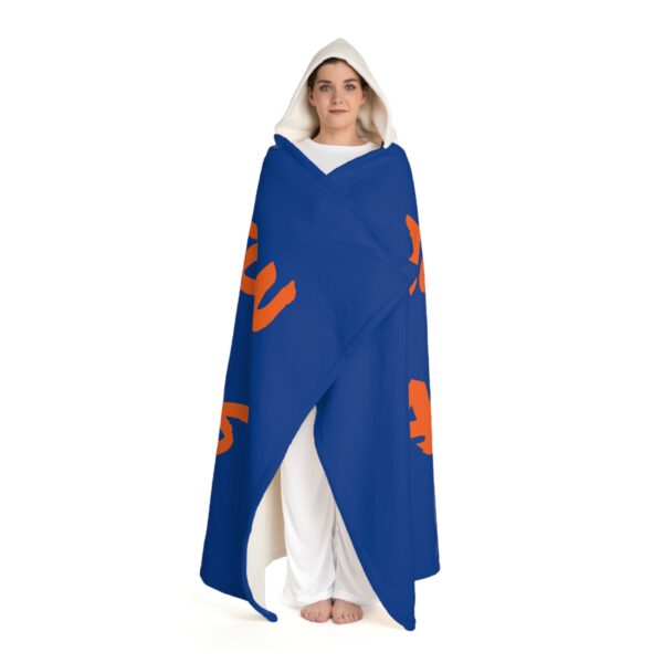 Houston Astros Baseball Cozy Hooded Sherpa Fleece Blanket for Ultimate Comfort - Perfect for Relaxation - Image 3