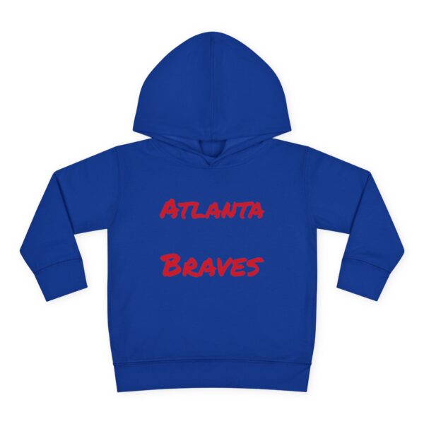 Toddler Braves Fleece Hoodie - Cozy Sportswear for Kids - Image 2