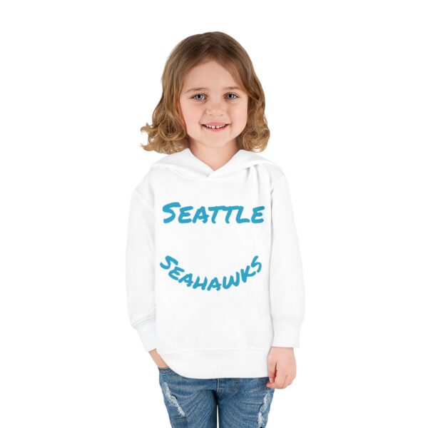 Seattle Seahawks Toddler Fleece Hoodie - Cozy Team Spirit for Little Fans - Image 8