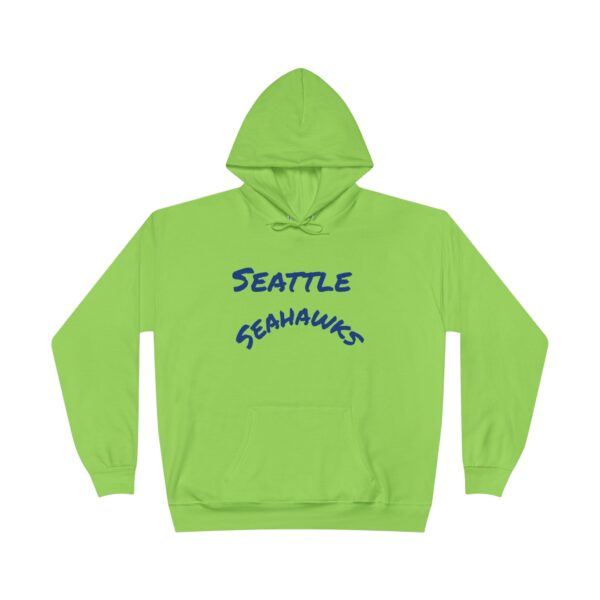 Seattle Seahawks Eco-Friendly Pullover Hoodie - Perfect for Game Days! - Image 9