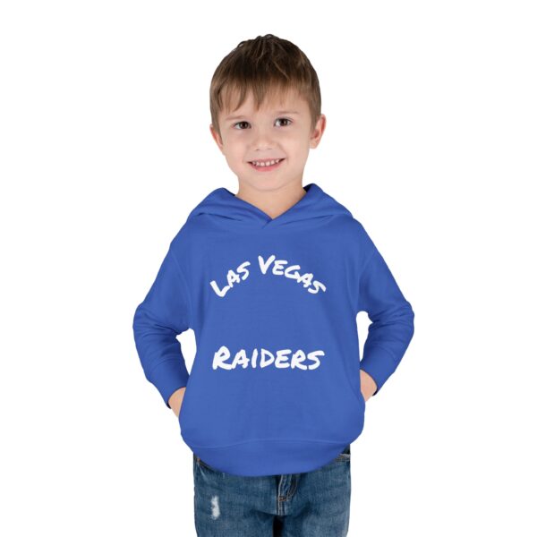 Toddler Fleece Hoodie - Las Vegas Raiders Design - Image 11