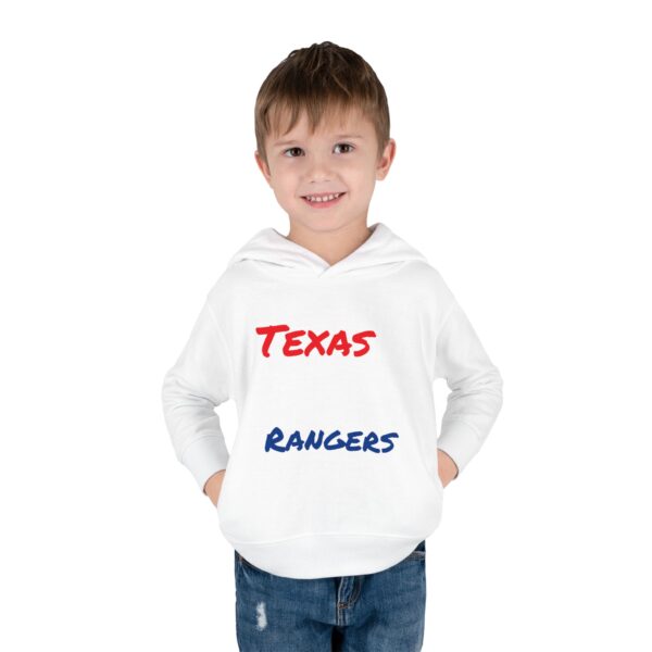 Texas Rangers Toddler Fleece Hoodie - Cozy Kids Pullover for Young Fans - Image 8