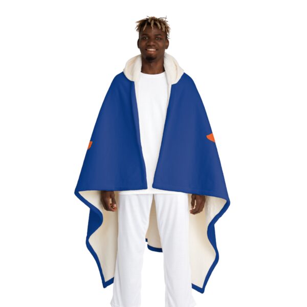Houston Astros Baseball Cozy Hooded Sherpa Fleece Blanket for Ultimate Comfort - Perfect for Relaxation - Image 2