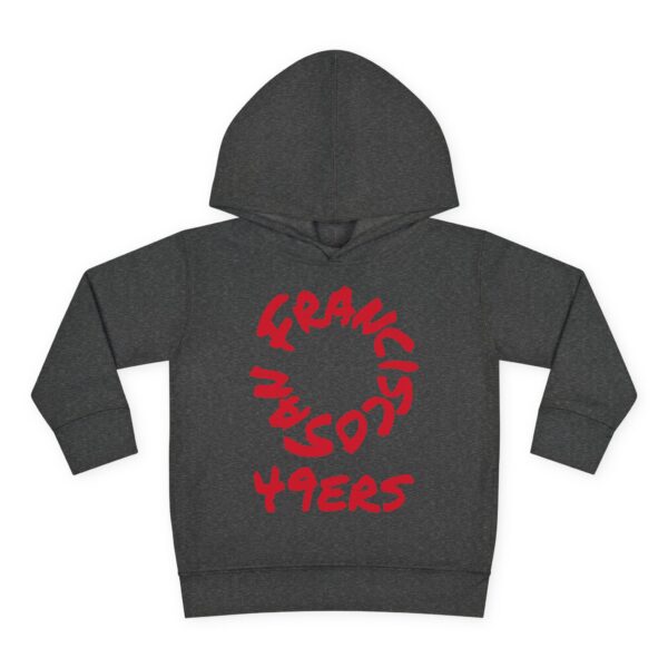 Toddler 49ers Fleece Hoodie - Cozy NFL Football Gear - Image 13