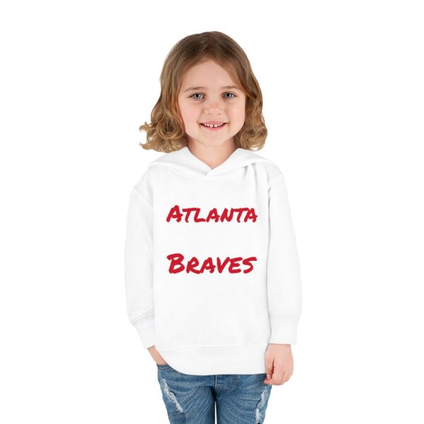 Toddler Braves Fleece Hoodie - Cozy Sportswear for Kids - Image 8