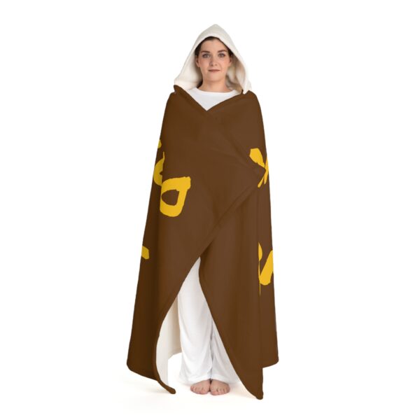 San Diego Padres Baseball   Cozy Hooded Sherpa Fleece Blanket - Warm Comfort for Home - Image 3