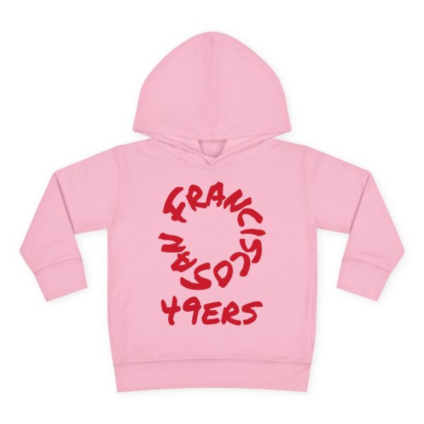 Toddler 49ers Fleece Hoodie - Cozy NFL Football Gear - Image 21