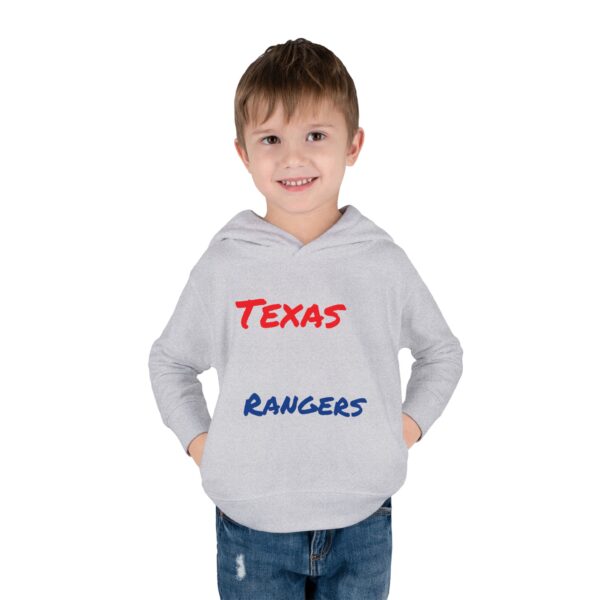 Texas Rangers Toddler Fleece Hoodie - Cozy Kids Pullover for Young Fans - Image 11