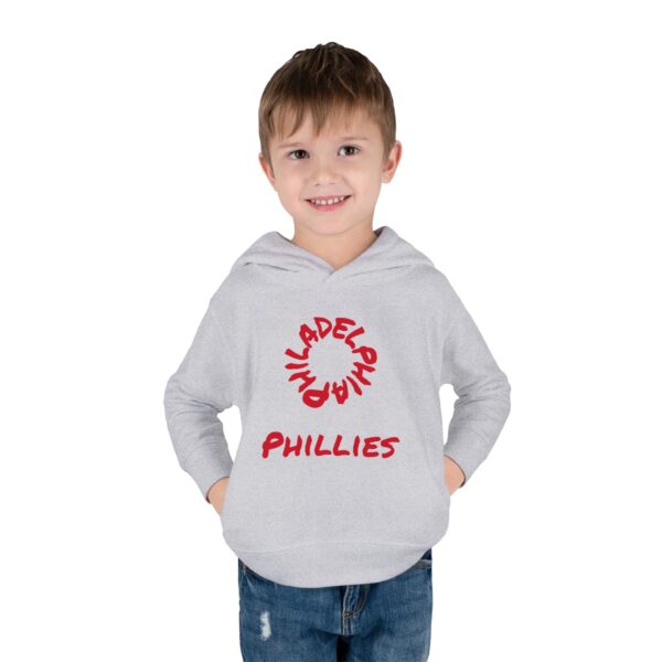 Toddler Phillies Fleece Hoodie - Cute Philadelphia Sports Apparel for Kids - Image 4