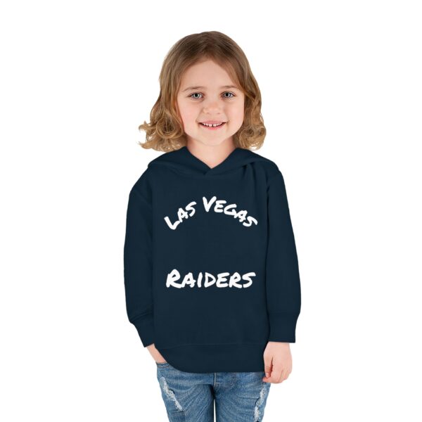 Toddler Fleece Hoodie - Las Vegas Raiders Design - Image 16
