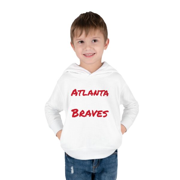 Toddler Braves Fleece Hoodie - Cozy Sportswear for Kids - Image 7