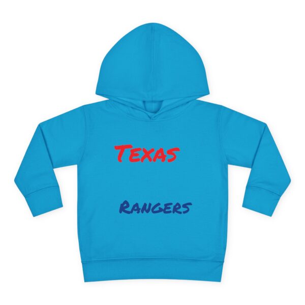 Texas Rangers Toddler Fleece Hoodie - Cozy Kids Pullover for Young Fans - Image 2