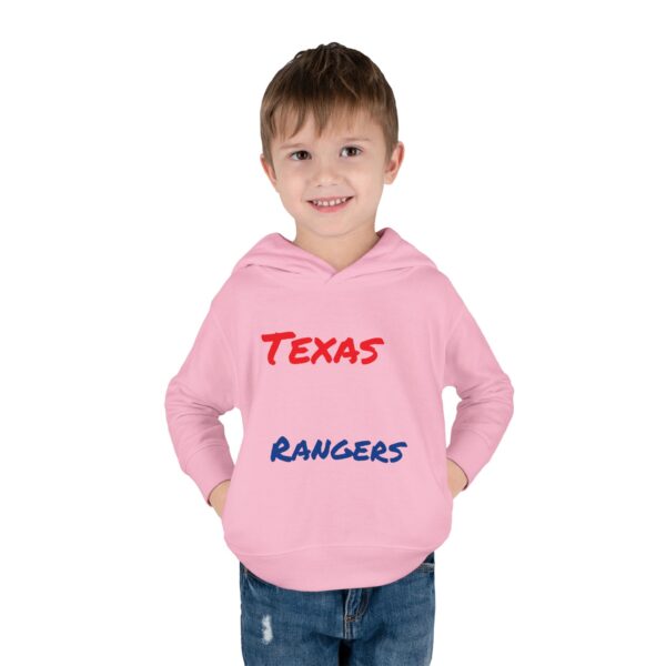 Texas Rangers Toddler Fleece Hoodie - Cozy Kids Pullover for Young Fans - Image 15