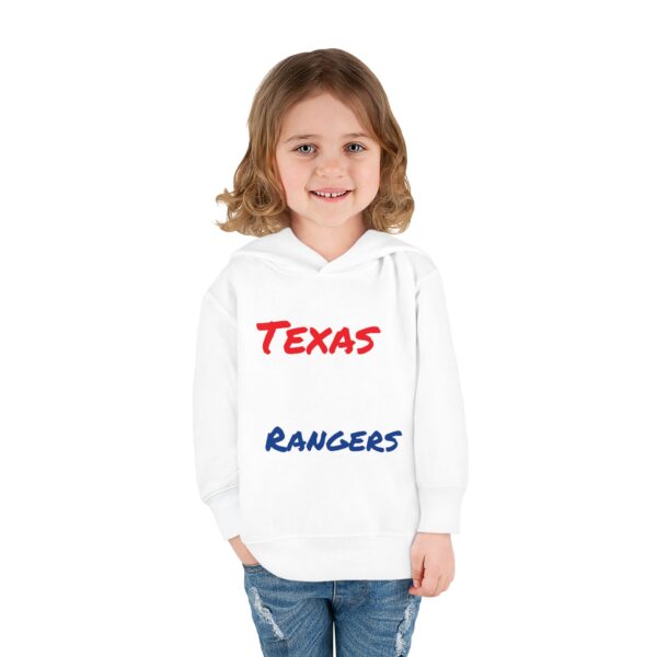 Texas Rangers Toddler Fleece Hoodie - Cozy Kids Pullover for Young Fans - Image 5