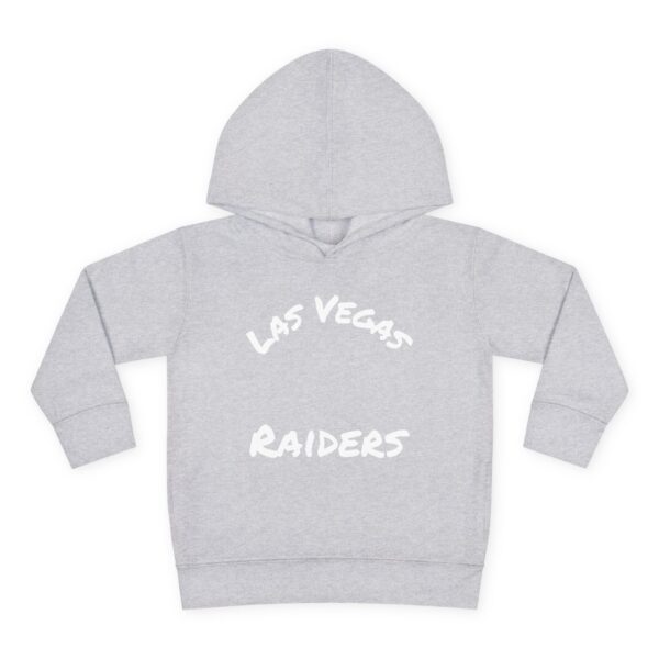 Toddler Fleece Hoodie - Las Vegas Raiders Design - Image 5