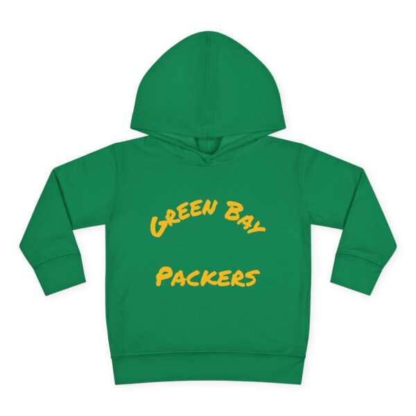 Green Bay Packers Toddler Pullover Fleece Hoodie - Cozy & Sporty Kids Apparel - Image 2