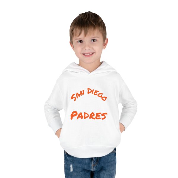 San Diego Padres Toddler Pullover Fleece Hoodie - Perfect for Mini Sports Fans - Image 8
