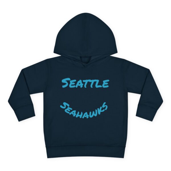 Seattle Seahawks Toddler Fleece Hoodie - Cozy Team Spirit for Little Fans - Image 2