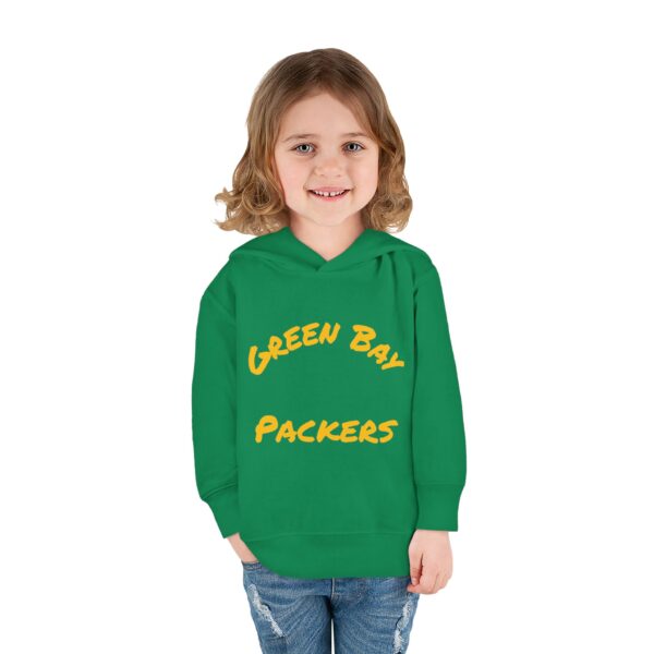 Green Bay Packers Toddler Pullover Fleece Hoodie - Cozy & Sporty Kids Apparel - Image 4