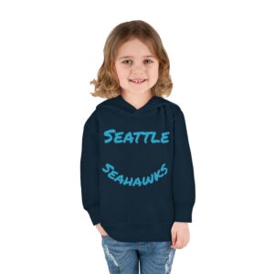Seattle Seahawks Toddler Fleece Hoodie - Cozy Team Spirit for Little Fans