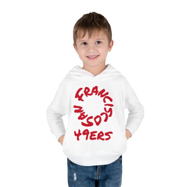 Toddler 49ers Fleece Hoodie - Cozy NFL Football Gear - Image 8
