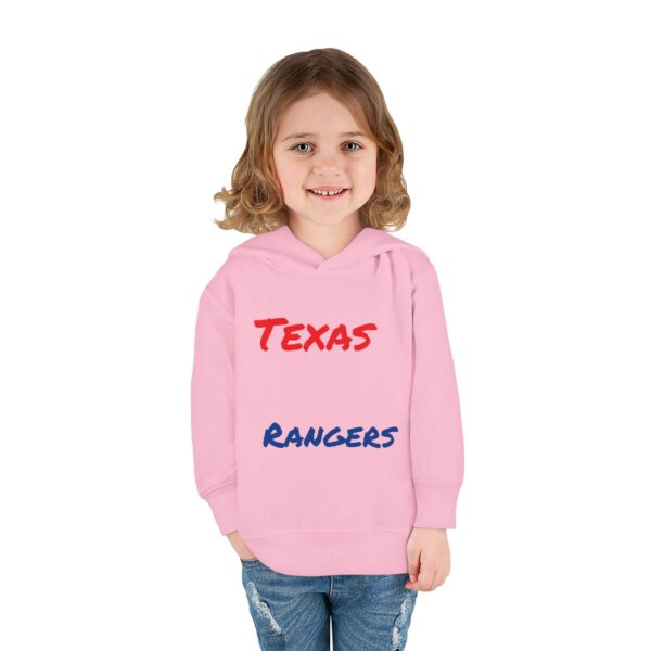 Texas Rangers Toddler Fleece Hoodie - Cozy Kids Pullover for Young Fans - Image 16