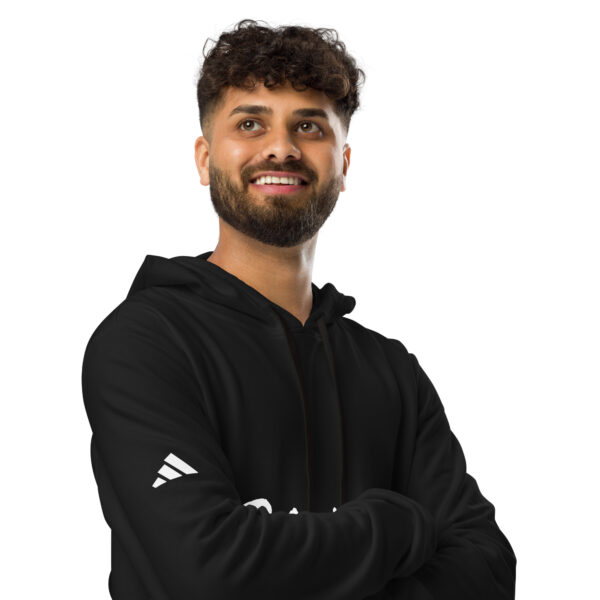 Men' Slang Word Boujee adidas fleece hoodie - Image 4