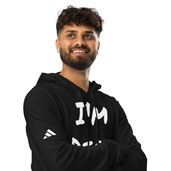 Men's Slang word I'm Dead adidas fleece hoodie - Image 4