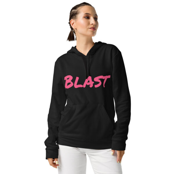 Women's Slang word Blast adidas fleece hoodie