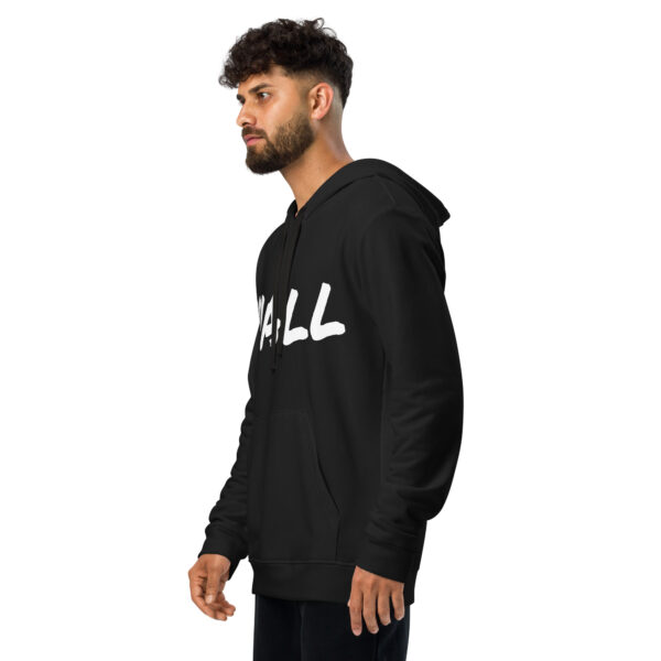 Men's slang word Y' ALL Adidas  fleece hoodie - Image 3