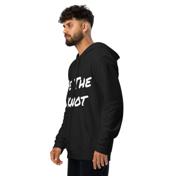 Men's slang Word Tie The Knot adidas fleece hoodie - Image 3
