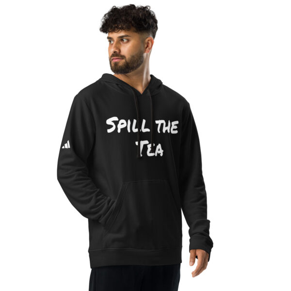 Men's Slang Word Spill the Tea  adidas fleece hoodie