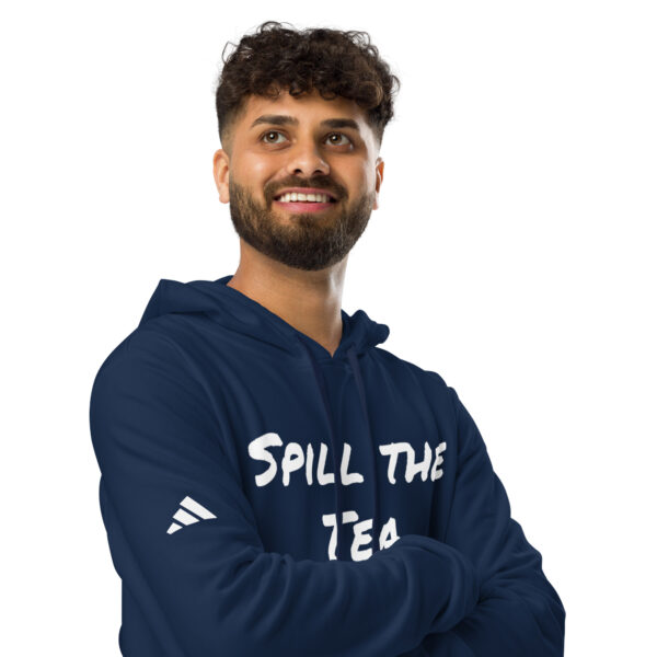 Men's Slang Word Spill the Tea  adidas fleece hoodie - Image 8