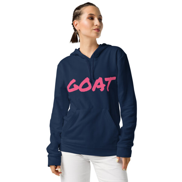 Women's Slang Goat adidas fleece hoodie - Image 4