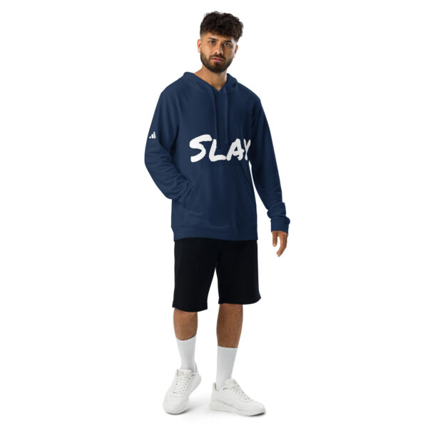 Men's Slang word Slay adidas fleece hoodie - Image 6