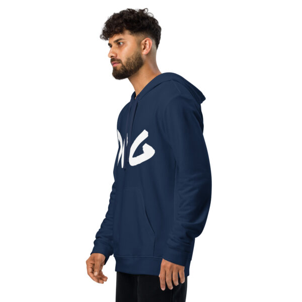 Men's Slang Word Dig adidas fleece hoodie - Image 7