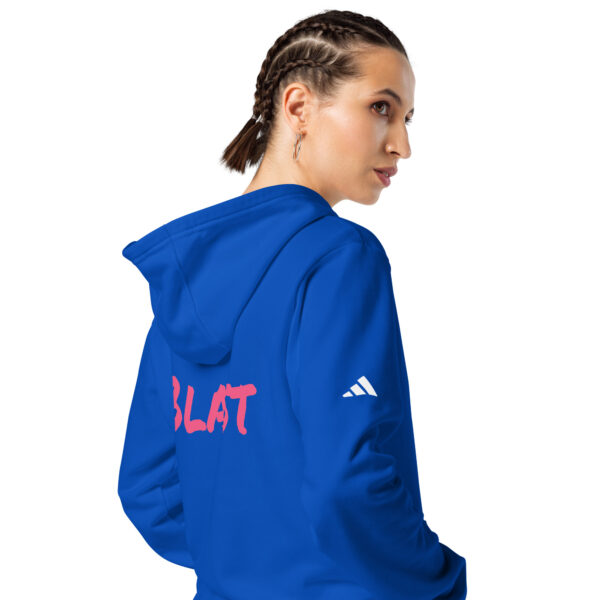 Women's Slang word Blast adidas fleece hoodie - Image 5