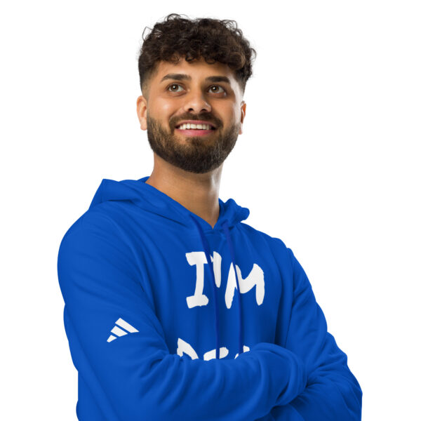Men's Slang word I'm Dead adidas fleece hoodie - Image 13
