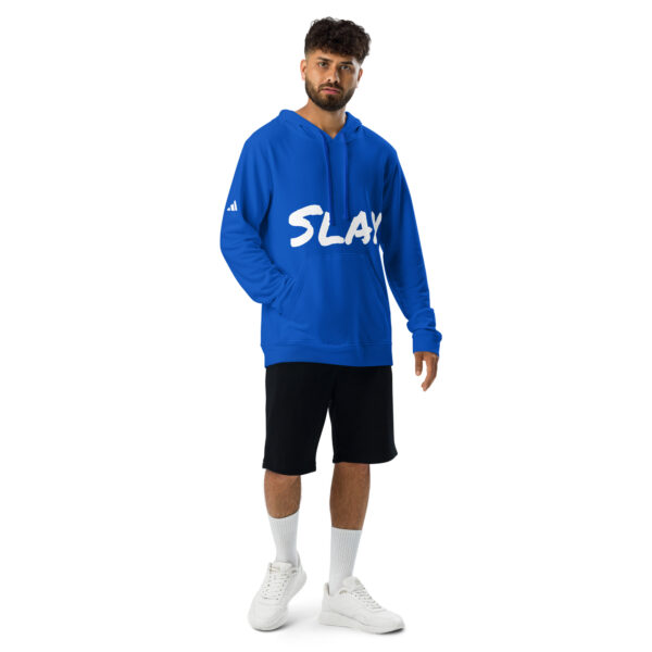 Men's Slang word Slay adidas fleece hoodie - Image 11