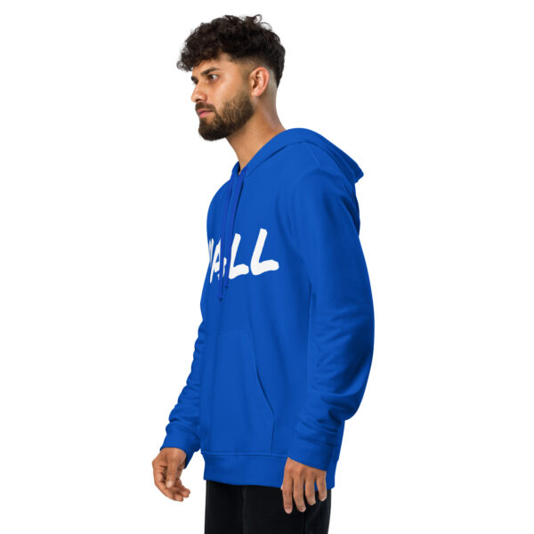 Men's slang word Y' ALL Adidas  fleece hoodie - Image 7