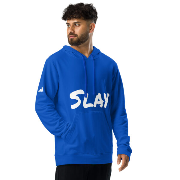 Men's Slang word Slay adidas fleece hoodie - Image 14