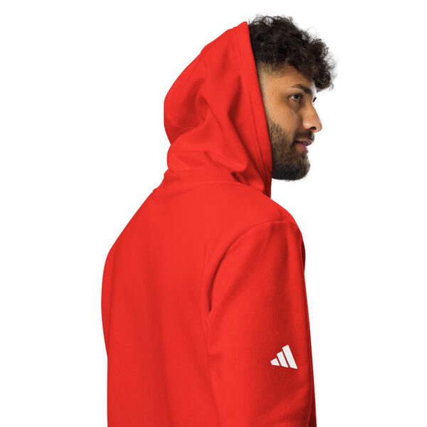 Men's Slang word YOLO adidas fleece hoodie - Image 20