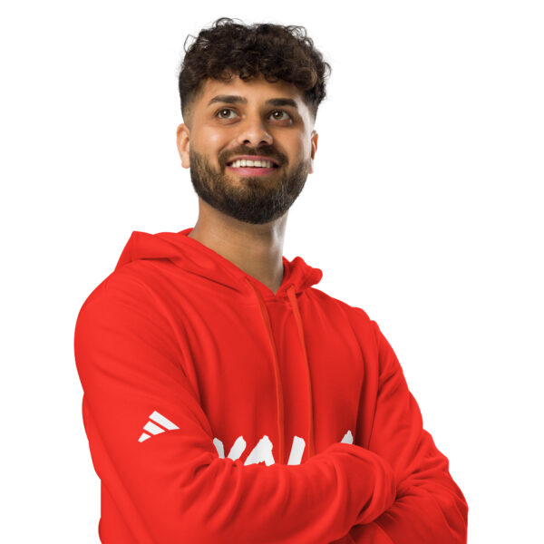 Men's Slang word YOLO adidas fleece hoodie - Image 18