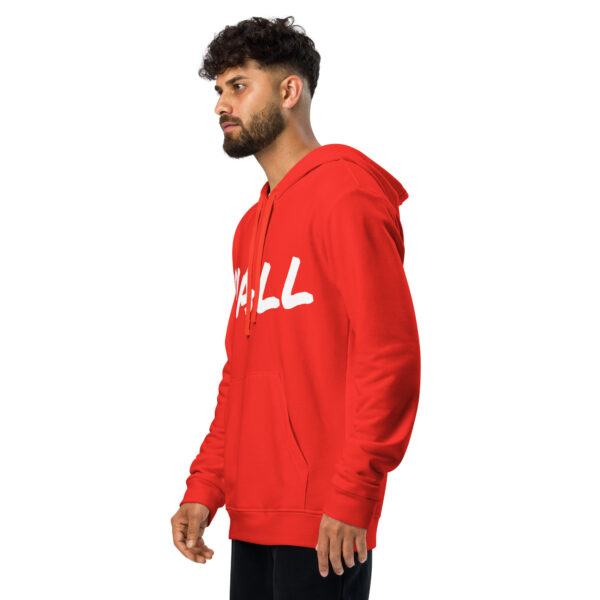 Men's slang word Y' ALL Adidas  fleece hoodie - Image 12