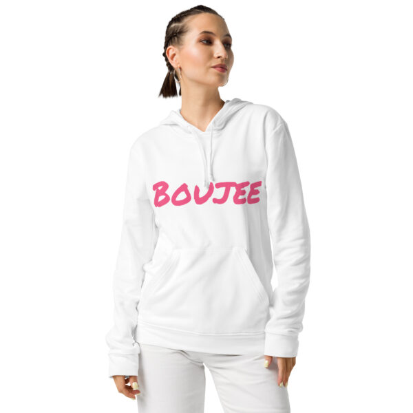 Women's Slang Bougee adidas fleece hoodie - Image 8