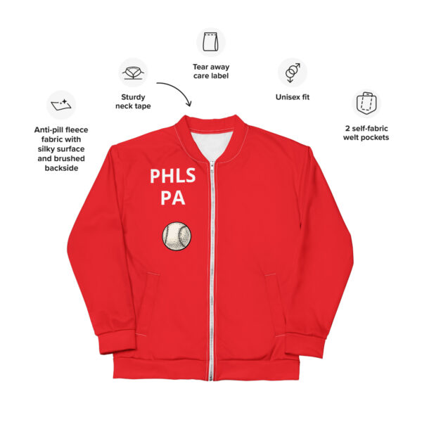 Philadelphia Phillis Unisex Bomber Jacket