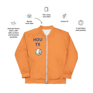 Houston Astros Unisex Bomber Jacket