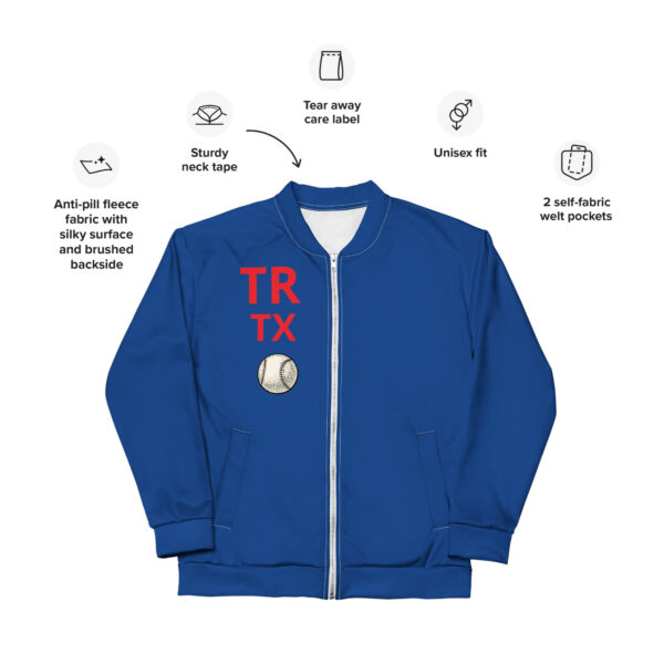 Texas Rangers Unisex Bomber Jacket